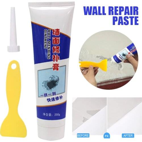 250g Wall Repairing Ointment Wall Universal Mending Paste Grout Beautiful Sealant for Repairing Wall Cracked Peeled Graffiti