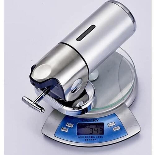 500ml Plastic Stainless Steel Wall Soap Dispenser Bathroom Accessories