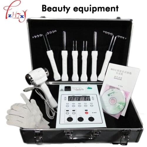 1pc BIO-energy-free-energy live-cell machine face lift skin machine cold and hot hammer whiten the face beauty instrument 220V
