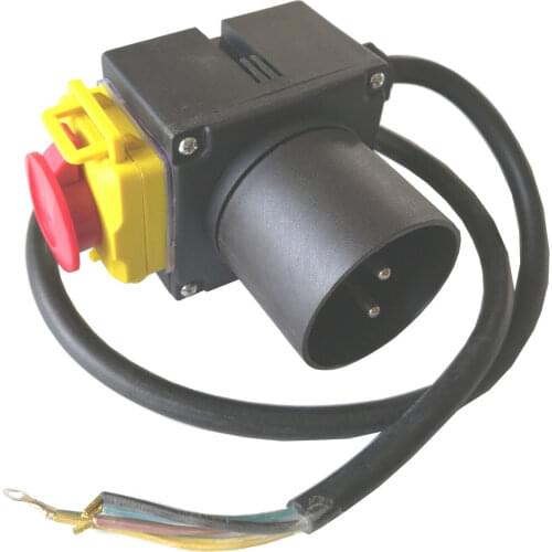 HCK3T 250V 16(13) A Industrial Wood Splitter Electromagnetic Pushbutton Switch