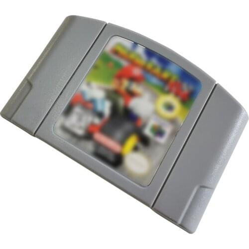 N64 Game Card Cartridge Console US Version grey