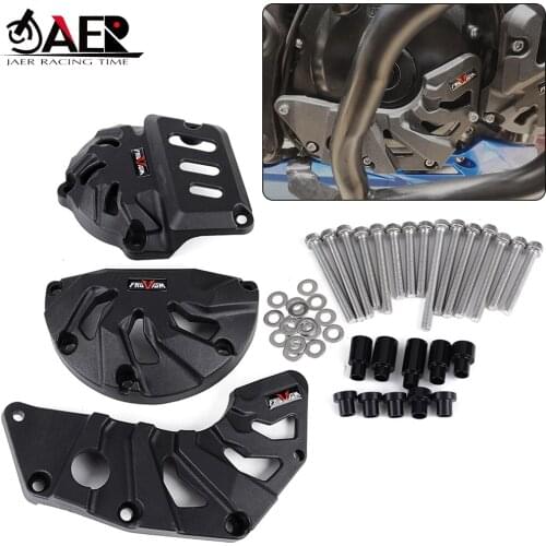 JAER Motorcycle Engine Stator Cover Engine Guard Protector for Suzuki GSX-S750 GSXS750 GSXS 750 2016 2017 2018 2019 2020