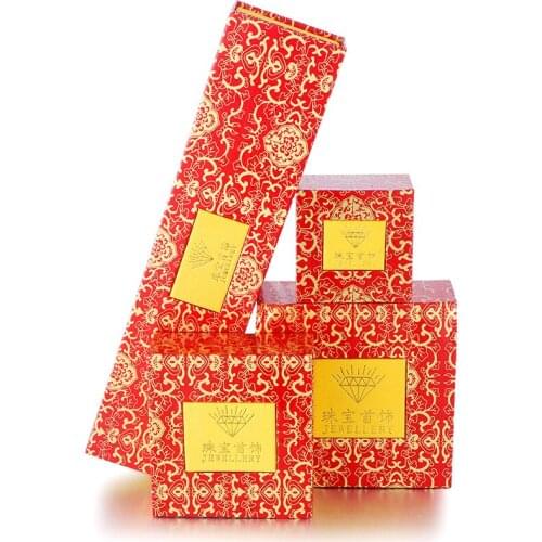 Chinese Bracelet Ring Pendant Necklace Gift Box Accessories Jewellery Fashion Hand-Carved Woman Amulet