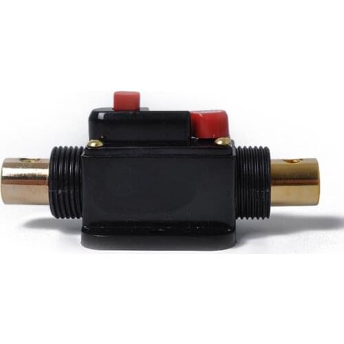DC 12V-48V Inline Circuit Breaker 80A Manual Reset Switch Car Audio Fuse