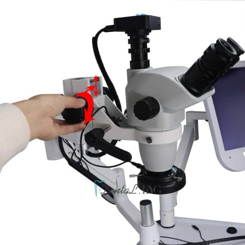 Dental Equipment Microscope with Camera Continuous zoom With trolley+for Optional Dental Equipment Chair Unit
