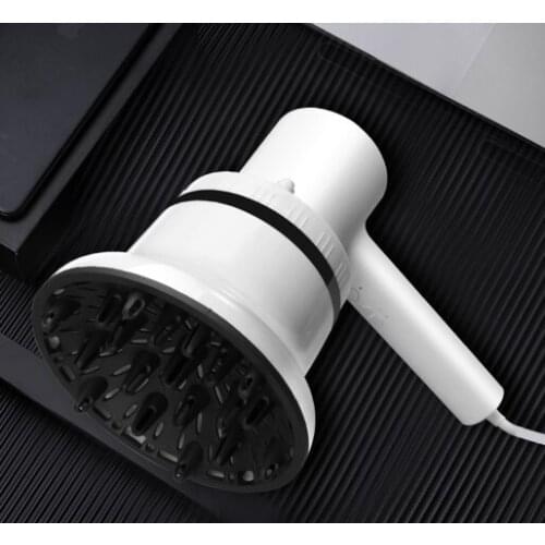 Universal interface wind loose curling cylinder hair drying and styling hair blower hood J03
