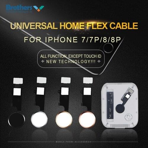 Universal Home Button Flex Cable for iPhone 7 8 7plus 8plus Return Function Home Key for iPhone 7 8 Screen Shot 3rd No Touch ID