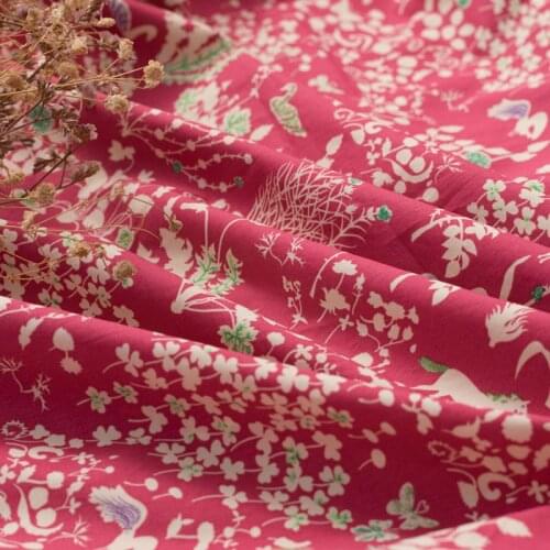High quality pure cotton patchwork fabric High-density poplin patchwork High-end gowns, dresses, trousers, shirts fabric