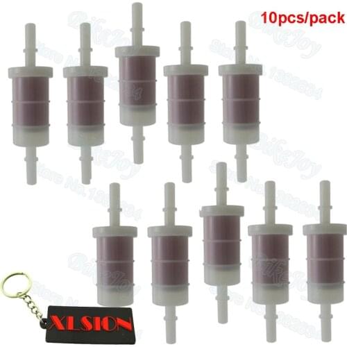 10pcs/pack 8mm 5/16" Fuel Filter For Mercury Marine Mercruiser 35-879885Q 35-879885T Sierra 18-7718 Outboard