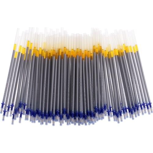 100pcs Leather Silver Line Painting Pen Mercury Silver Refill Pen Sliver