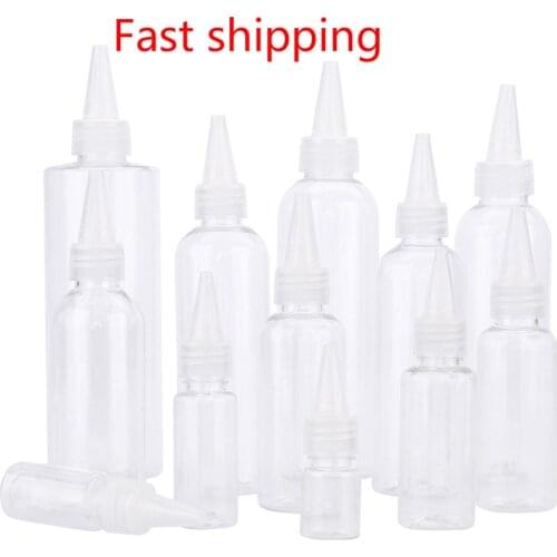 12 Style Optional Refillable Bottle Mini Portable Plastic Bottle Transparent Squeeze Sub-bottle Empty Cosmetic Container