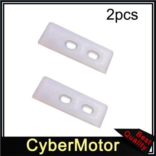 2x Pit Dirt Motor Bike Top Mounted Rear Swingarm Chain Slider Guide Guard For CRF KLX SDG BBR Pitster SSR Thumpstar XR Lifan