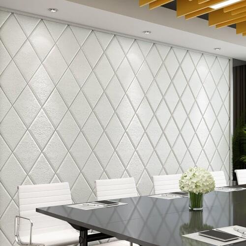 70cmx70cm 3d Soft POE Foam Diamond Wall Stickers Environment Friendly Easy Peel And Stick Self-Adhesive Wall Stickers