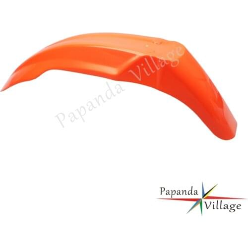 Papanda ABS Plastic Motocross Orange Front Fender Mudguards Protector Cover Dirt Bike Universal for MX SX SXF Honda CRF