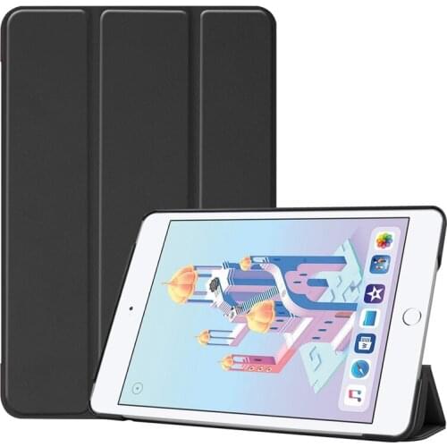Book Flip Cover Smart Shell Case for Apple iPad mini 4 mini 5 2019 7.9 inch mini4 mini5 A1538 A1550 Tablet 100pcs DHL