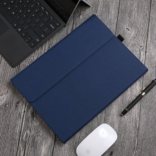 Flip Case PU Stand For 12.3" Surface pro 4 5 6 7 Pro X laptop Case Cover Tablet Protective Shell Funda For Surface go 1 2