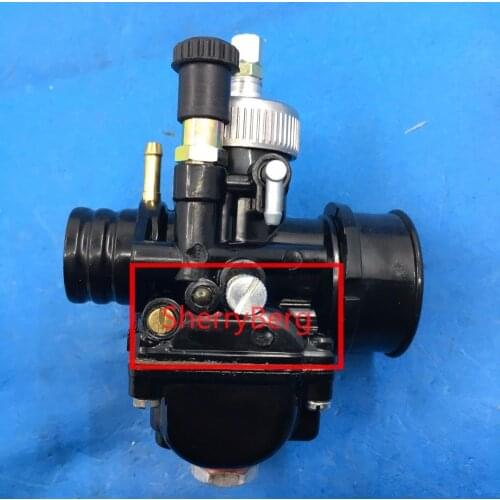 PHBG DS Black 21mm Racing Carburetor Carb replace Dellorto manual choke mopes scooter