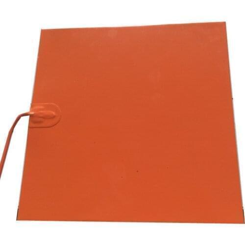 Custom order 110V 450x280mm 600w with Adhesive back NTC 100K Thermistor Silicone heater heating pad for 3D Printer Heated Bed