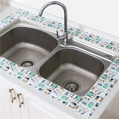 Kitchen Sink Waterproof Stickers Self Adhesive Anti Fouling Bath Toilet Absorbent Stickers Tape Gadgets Home Decor Accessories