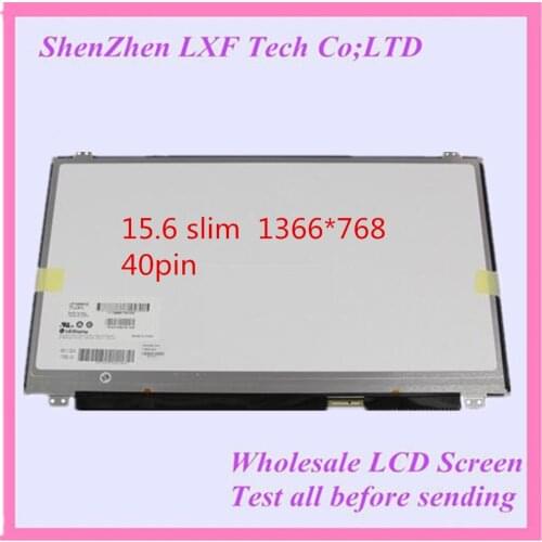 LP156WHB TLA1 LP156WHB-TLA1 LP156WHB TLD1 TLC1 fit B156XW04 V.5 V.6 V.0 40 pin 15.6'' Slim laptop lcd led screen