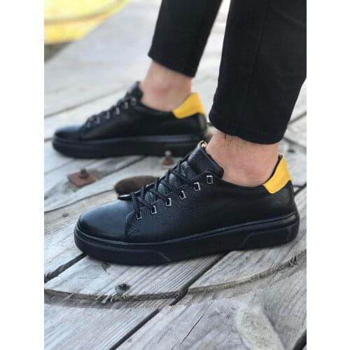 Mancastello Genuine Leather Casual Male Shoes