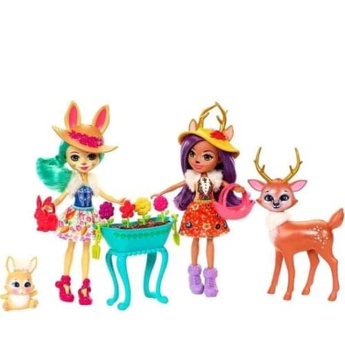 New 2021 Enchantimals magical garden baby popular karakter Fdg01 toy baby child 4 years Turkey Fast Shipping