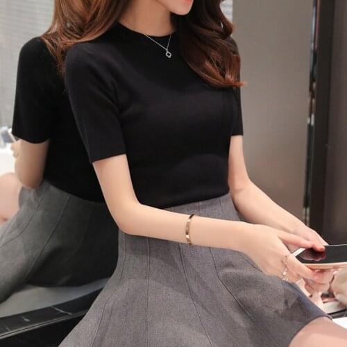 2020 New Arrival Poncho Feminino Jumper Female Knit Sleeved Sweater Women New Spring Knitwear Sleeve Slim Pullover