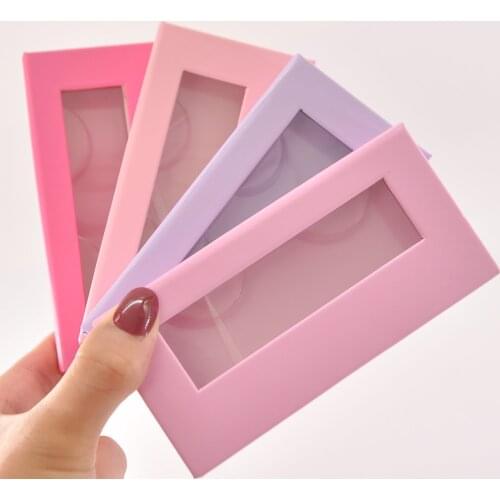 Wholesale False Eyelashes Box Package Eyelash Packaging Box Faux Cils 25mm Mink Eyelashes With Tray Makeup Lashes Cases Vendors