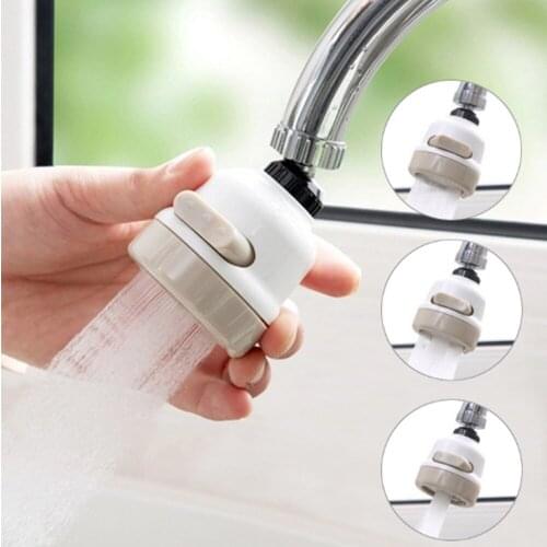 Movable kitchen faucet 360 ° rotating faucet water-saving filter sprayer