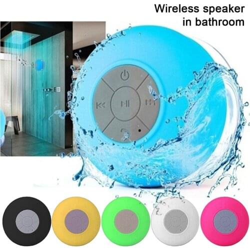 Mini Universa Bluetooth Speaker Portable Waterproof Wireless Hands-Free Speaker Shower Bathroom Swimming Pool Car Beach Outdoor