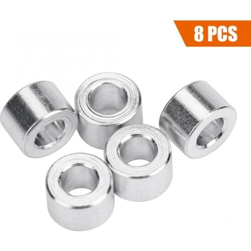 8pcs/set Aluminium Alloy Shock Absorber Damper Spacer Washer Upgrade Parts for Axial SCX10 Electric RC Model Car