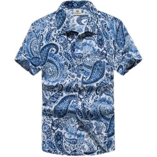 Tailor Pal Love Summer Holiday time casual Mens Beach Shirt Short Sleeve printing Loose Casual Shirts for seaside wading