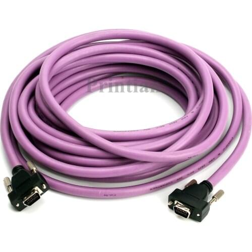 Inkjet Printer Purple 14pin PCI Date Cable For Allwin Xuli Human Large Format Printer High Density Line Cable