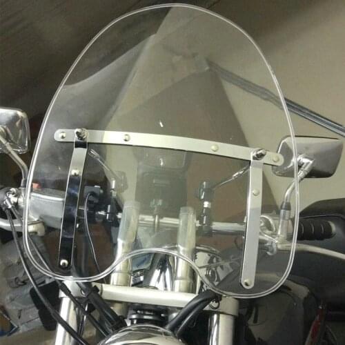 Windscreen For Kawasaki Vulcan S VN 800 750 650 400 250 VN800 VN750 VN650 VN400 7/8" Or 1" Handlebar Grips Screen Windshield