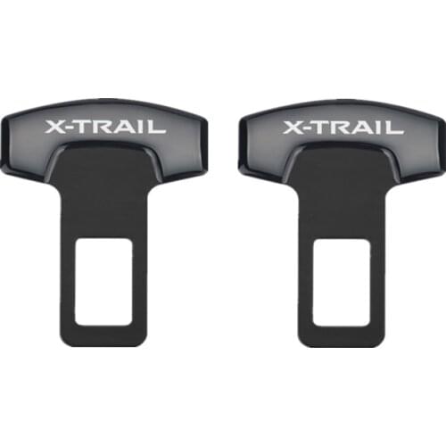 2PCS Safety Belt Buckles Car Safty Belt Alarm Canceler Stopper for Nissan X-TRAIL XTRAIL T30 T31 T32 2013-2019 Accessories