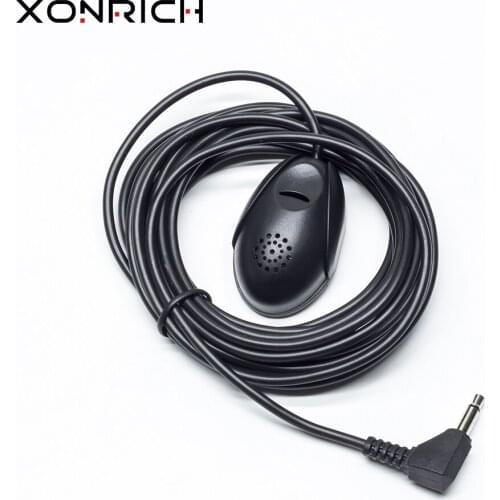 Car Audio Microphone 3.5mm Jack Plug Mic Mini Wired External Microphone for PC Auto Car DVD Radio Monitor Auto stereo Navi