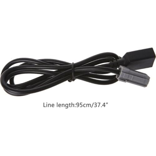 Car Aux Audio Media Wire To USB Adapter Conector For Toyota RAV4 EZ Verso Camry U90C