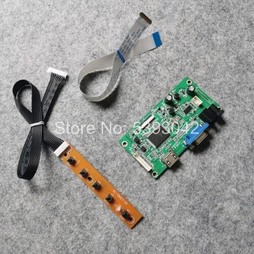 For N140HCE-EN1 N140HCE-EN2 WLED EDP 30Pins 1920*1080 14" notebook PC panel +VGA display controller drive board DIY kit