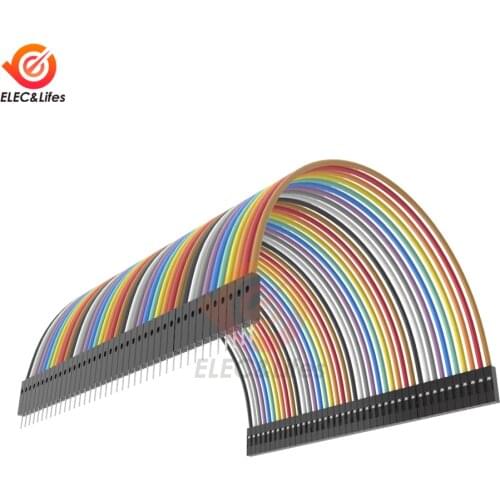 10cm 20cm 40PIN Dupont Cable Male to Female 2.54mm Spacing 40 pin header Dupont Line Wire for Arduino DIY Kit