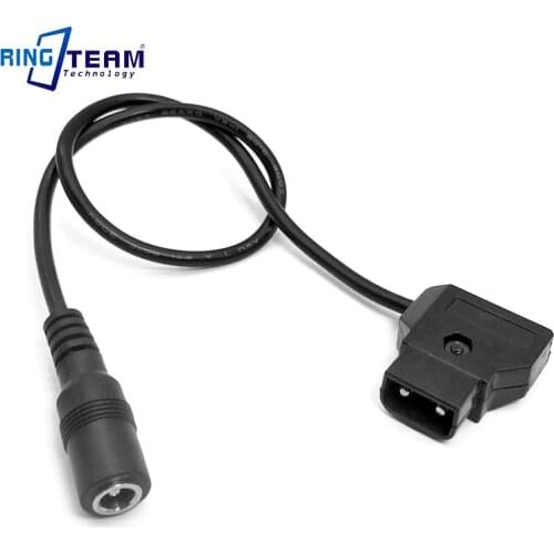 Tap DTap D-Tap BTap Plug to DC 5.5*2.5 / 5.5*2.1mm Female Power Cable for Lights Lamps Monitors Cameras and More