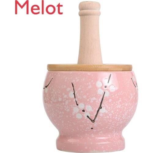 Chinese Ceramic Kitchen Utensils Triturator Garlic Press Fruit Juicer Grinder Garlic Press