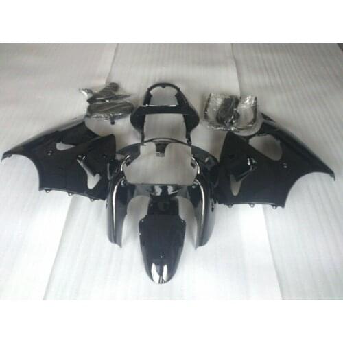 Best Selling Injection Motorcycle Bodyparts for Kawasaki Ninja ZX6R fairing kit 2000 2001 2002 grey black set zx6r 00 01 02 WA37