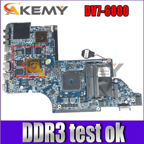 666520-001 666520-001 For HP Pavillion DV7-6000 Notebook Mainboard 216-0810005 DDR3 Laptop motherboard