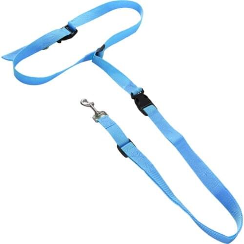 Great Easy Adjustable Hands Free Dog Pet Walking Running Jogging Lead Leash Waist Belt Chest Strap Gift Hot Sale 2021 New