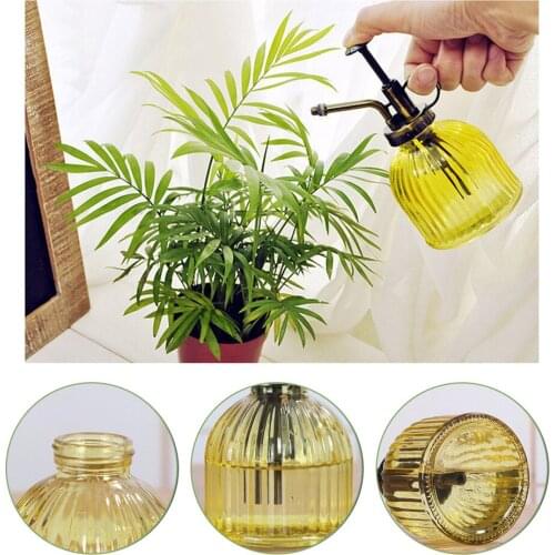 Retro Glass Watering Can Mister Garden Flower Plant Spray Bottle Gardening Pot