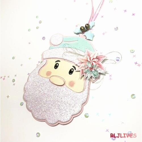 Christmas Santa Face Metal Cutting Dies Stencils for DIY Scrapbooking photo album Decorative Embossing DIY Paper Cards