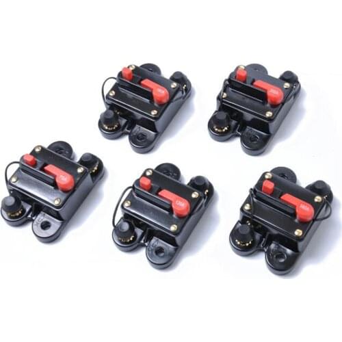 12V Car Truck Audio Resettable Fuse Circuit Breaker Audio Amplifier Overload Protection Fuse Holder