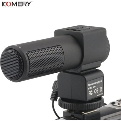 Digital video camera external microphone can improve sound quality and reduce noise filtering