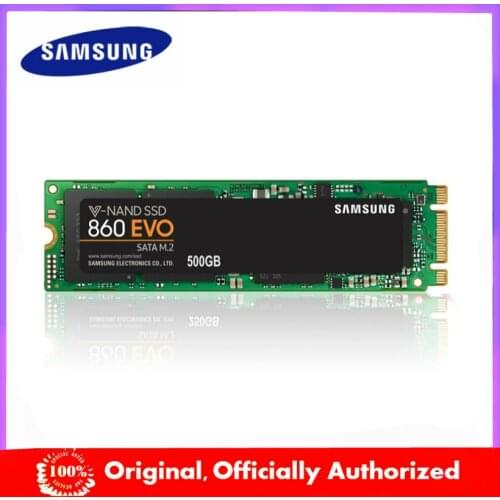 SAMSUNG SSD 860 EVO M.2 2280 SATA 1TB 500GB 250GB Internal Solid State Disk Hard Drive HDD M2 Laptop Desktop PC TLC PCLe M.2