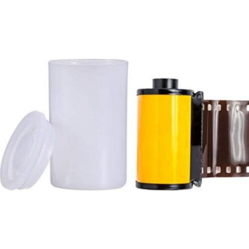 250Pcs Practical Empty Bottle 32x54mm Film Cans Canisters Containers Watercolor Paint Pigment Box Plastic Palette DIY Craft